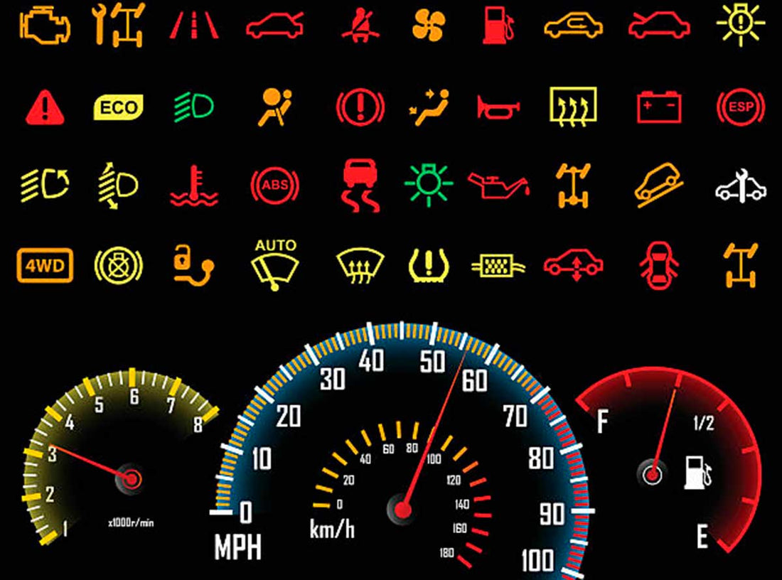 🚗  ¿Qué significan las luces del tablero?